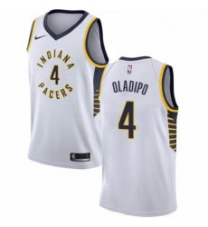 Youth Nike Indiana Pacers 4 Victor Oladipo Authentic White NBA Jersey Association Edition Youth Nike Indiana Pacers 4 Victor Oladipo Authentic White NBA Jersey Association Edition