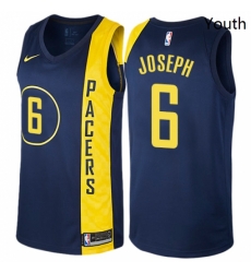 Youth Nike Indiana Pacers 6 Cory Joseph Swingman Navy Blue NBA Jersey City Edition Youth Nike Indiana Pacers 6 Cory Joseph Swingman Navy Blue NBA Jersey City Edition