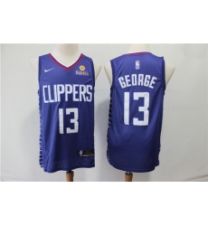 Clippers 13 Paul George Blue Nike Swingman Jersey Clippers 13 Paul George Blue Nike Swingman Jersey