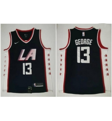 Clippers 13 Paul George Navy City Edition Nike Swingman Jersey Clippers 13 Paul George Navy City Edition Nike Swingman Jersey