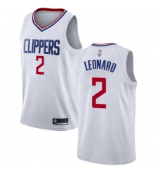 Clippers #2 Kawhi Leonard White Basketball Swingman Association Edition Jersey Clippers #2 Kawhi Leonard White Basketball Swingman Association Edition Jersey