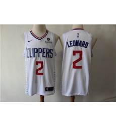 Clippers 2 Kawhi Leonard White Nike Swingman Jersey Clippers 2 Kawhi Leonard White Nike Swingman Jersey