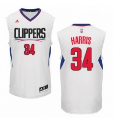 Mens Adidas Los Angeles Clippers 34 Tobias Harris Swingman White Home NBA Jersey Mens Adidas Los Angeles Clippers 34 Tobias Harris Swingman White Home NBA Jersey