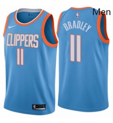 Mens Nike Los Angeles Clippers 11 Avery Bradley Swingman Blue NBA Jersey City Edition Mens Nike Los Angeles Clippers 11 Avery Bradley Swingman Blue NBA Jersey City Edition