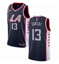Mens Nike Los Angeles Clippers 13 Marcin Gortat Swingman Navy Blue NBA Jersey City Edition Mens Nike Los Angeles Clippers 13 Marcin Gortat Swingman Navy Blue NBA Jersey City Edition