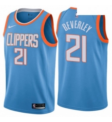 Mens Nike Los Angeles Clippers 21 Patrick Beverley Swingman Blue NBA Jersey City Edition Mens Nike Los Angeles Clippers 21 Patrick Beverley Swingman Blue NBA Jersey City Edition