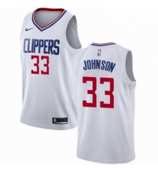Mens Nike Los Angeles Clippers 33 Wesley Johnson Swingman White NBA Jersey Association Edition Mens Nike Los Angeles Clippers 33 Wesley Johnson Swingman White NBA Jersey Association Edition