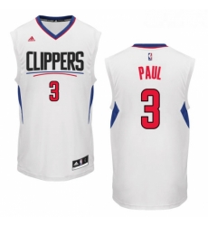 Womens Adidas Los Angeles Clippers 3 Chris Paul Swingman White Home NBA Jersey Womens Adidas Los Angeles Clippers 3 Chris Paul Swingman White Home NBA Jersey