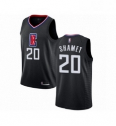 Womens Los Angeles Clippers 20 Landry Shamet Swingman Black Basketball Jersey Statement Edition Womens Los Angeles Clippers 20 Landry Shamet Swingman Black Basketball Jersey Statement Edition