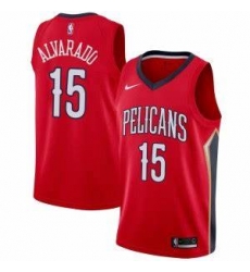 Men Jose Alvarado New Orleans Pelicans Nike Swingman 15 Red Jersey Men Jose Alvarado New Orleans Pelicans Nike Swingman 15 Red Jersey