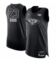 Mens Nike Jordan New Orleans Pelicans 23 Anthony Davis Authentic Black 2018 All Star Game NBA Jersey Mens Nike Jordan New Orleans Pelicans 23 Anthony Davis Authentic Black 2018 All Star Game NBA Jersey
