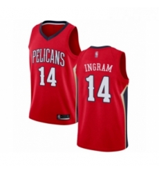 Womens New Orleans Pelicans 14 Brandon Ingram Swingman Red Basketball Jersey Statement Edition Womens New Orleans Pelicans 14 Brandon Ingram Swingman Red Basketball Jersey Statement Edition