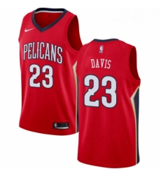Womens Nike New Orleans Pelicans 23 Anthony Davis Authentic Red Alternate NBA Jersey Statement Edition Womens Nike New Orleans Pelicans 23 Anthony Davis Authentic Red Alternate NBA Jersey Statement Edition