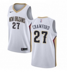 Womens Nike New Orleans Pelicans 27 Jordan Crawford Swingman White Home NBA Jersey Association Edition Womens Nike New Orleans Pelicans 27 Jordan Crawford Swingman White Home NBA Jersey Association Edition