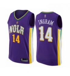Youth New Orleans Pelicans 14 Brandon Ingram Swingman Purple Basketball Jersey City Edition Youth New Orleans Pelicans 14 Brandon Ingram Swingman Purple Basketball Jersey City Edition