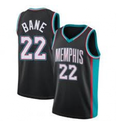Men Memphis Grizzlies #22 Desmond Bane black 2021 City Edition jersey Men Memphis Grizzlies #22 Desmond Bane black 2021 City Edition jersey