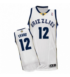 Mens Adidas Memphis Grizzlies 12 Tyreke Evans Authentic White Home NBA Jersey Mens Adidas Memphis Grizzlies 12 Tyreke Evans Authentic White Home NBA Jersey