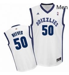 Mens Adidas Memphis Grizzlies 50 Bryant Reeves Swingman White Home NBA Jersey Mens Adidas Memphis Grizzlies 50 Bryant Reeves Swingman White Home NBA Jersey