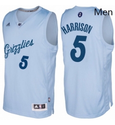 Mens Memphis Grizzlies 5 Andrew Harrison Light Blue 2016 2017 Christmas Day NBA Swingman Jersey Mens Memphis Grizzlies 5 Andrew Harrison Light Blue 2016 2017 Christmas Day NBA Swingman Jersey