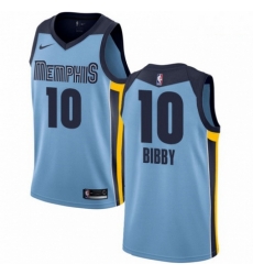 Mens Nike Memphis Grizzlies 10 Mike Bibby Swingman Light Blue NBA Jersey Statement Edition Mens Nike Memphis Grizzlies 10 Mike Bibby Swingman Light Blue NBA Jersey Statement Edition