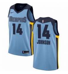 Mens Nike Memphis Grizzlies 14 Brice Johnson Authentic Light Blue NBA Jersey Statement Edition Mens Nike Memphis Grizzlies 14 Brice Johnson Authentic Light Blue NBA Jersey Statement Edition