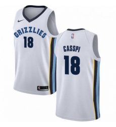 Mens Nike Memphis Grizzlies 18 Omri Casspi Swingman White NBA Jersey Association Edition Mens Nike Memphis Grizzlies 18 Omri Casspi Swingman White NBA Jersey Association Edition