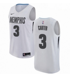 Mens Nike Memphis Grizzlies 3 Jevon Carter Swingman White NBA Jersey City Edition Mens Nike Memphis Grizzlies 3 Jevon Carter Swingman White NBA Jersey City Edition
