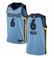 Mens Nike Memphis Grizzlies 6 Shelvin Mack Swingman Light Blue NBA Jersey Statement Edition Mens Nike Memphis Grizzlies 6 Shelvin Mack Swingman Light Blue NBA Jersey Statement Edition