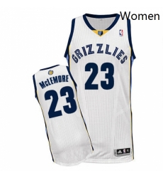 Womens Adidas Memphis Grizzlies 23 Ben McLemore Authentic White Home NBA Jersey Womens Adidas Memphis Grizzlies 23 Ben McLemore Authentic White Home NBA Jersey