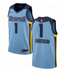 Womens Nike Memphis Grizzlies 1 Kyle Anderson Swingman Light Blue NBA Jersey Statement Edition Womens Nike Memphis Grizzlies 1 Kyle Anderson Swingman Light Blue NBA Jersey Statement Edition