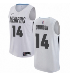 Youth Nike Memphis Grizzlies 14 Brice Johnson Swingman White NBA Jersey City Edition Youth Nike Memphis Grizzlies 14 Brice Johnson Swingman White NBA Jersey City Edition