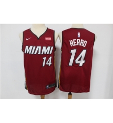 Heat 14 Tyler Herro Red Nike Swingman Jersey Heat 14 Tyler Herro Red Nike Swingman Jersey