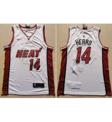 Heat 14 Tyler Herro White Nike Swingman Jersey Heat 14 Tyler Herro White Nike Swingman Jersey