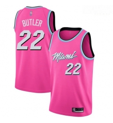 Heat #22 Jimmy Butler Pink Basketball Swingman Earned Edition Jersey Heat #22 Jimmy Butler Pink Basketball Swingman Earned Edition Jersey