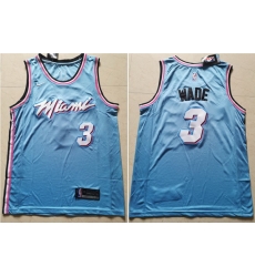 Heat 3 Dwyane Wade Light Blue Nike City Edition Swingman Jersey Heat 3 Dwyane Wade Light Blue Nike City Edition Swingman Jersey
