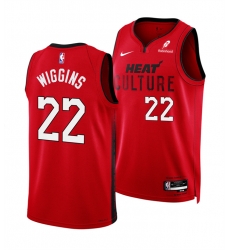 Men Miami Heat 22 Andrew Wiggins Red 2025 City Edition Stitched Basketball Jersey Men Miami Heat 22 Andrew Wiggins Red 2025 City Edition Stitched Basketball Jersey