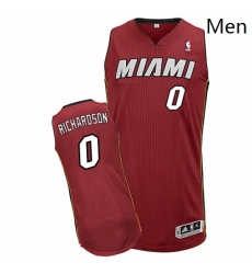 Mens Adidas Miami Heat 0 Josh Richardson Authentic Black Red Alternate NBA Jersey Mens Adidas Miami Heat 0 Josh Richardson Authentic Black Red Alternate NBA Jersey