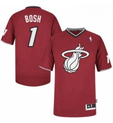 Mens Adidas Miami Heat 1 Chris Bosh Authentic Red 2013 Christmas Day NBA Jersey Mens Adidas Miami Heat 1 Chris Bosh Authentic Red 2013 Christmas Day NBA Jersey