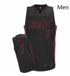 Mens Adidas Miami Heat 1 Chris Bosh Swingman Black BlackRed No NBA Jersey Mens Adidas Miami Heat 1 Chris Bosh Swingman Black BlackRed No NBA Jersey