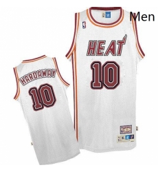 Mens Adidas Miami Heat 10 Tim Hardaway Authentic White Throwback NBA Jersey Mens Adidas Miami Heat 10 Tim Hardaway Authentic White Throwback NBA Jersey