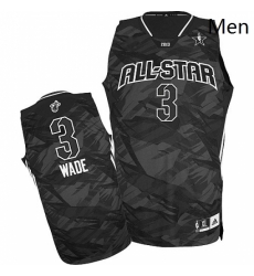 Mens Adidas Miami Heat 3 Dwyane Wade Authentic Black 2013 All Star NBA Jersey Mens Adidas Miami Heat 3 Dwyane Wade Authentic Black 2013 All Star NBA Jersey