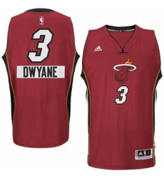 Mens Adidas Miami Heat 3 Dwyane Wade Authentic Red 2014 15 Christmas Day NBA Jersey Mens Adidas Miami Heat 3 Dwyane Wade Authentic Red 2014 15 Christmas Day NBA Jersey