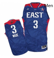 Mens Adidas Miami Heat 3 Dwyane Wade Swingman Blue 2013 All Star NBA Jersey Mens Adidas Miami Heat 3 Dwyane Wade Swingman Blue 2013 All Star NBA Jersey