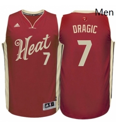 Mens Adidas Miami Heat 7 Goran Dragic Authentic Red 2015 16 Christmas Day NBA Jersey Mens Adidas Miami Heat 7 Goran Dragic Authentic Red 2015 16 Christmas Day NBA Jersey