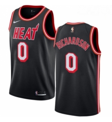 Mens Nike Miami Heat 0 Josh Richardson Authentic Black Black Fashion Hardwood Classics NBA Jersey Mens Nike Miami Heat 0 Josh Richardson Authentic Black Black Fashion Hardwood Classics NBA Jersey