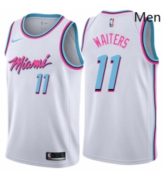 Mens Nike Miami Heat 11 Dion Waiters Authentic White NBA Jersey City Edition Mens Nike Miami Heat 11 Dion Waiters Authentic White NBA Jersey City Edition