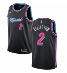 Mens Nike Miami Heat 2 Wayne Ellington Swingman Black NBA Jersey City Edition Mens Nike Miami Heat 2 Wayne Ellington Swingman Black NBA Jersey City Edition