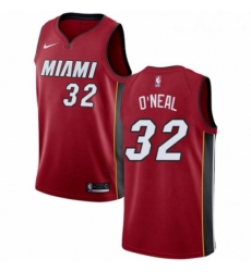 Mens Nike Miami Heat 32 Shaquille ONeal Authentic Red NBA Jersey Statement Edition Mens Nike Miami Heat 32 Shaquille ONeal Authentic Red NBA Jersey Statement Edition