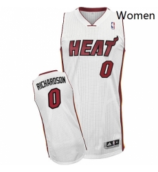 Womens Adidas Miami Heat 0 Josh Richardson Authentic White Home NBA Jersey Womens Adidas Miami Heat 0 Josh Richardson Authentic White Home NBA Jersey