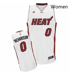 Womens Adidas Miami Heat 0 Josh Richardson Swingman White Home NBA Jersey Womens Adidas Miami Heat 0 Josh Richardson Swingman White Home NBA Jersey